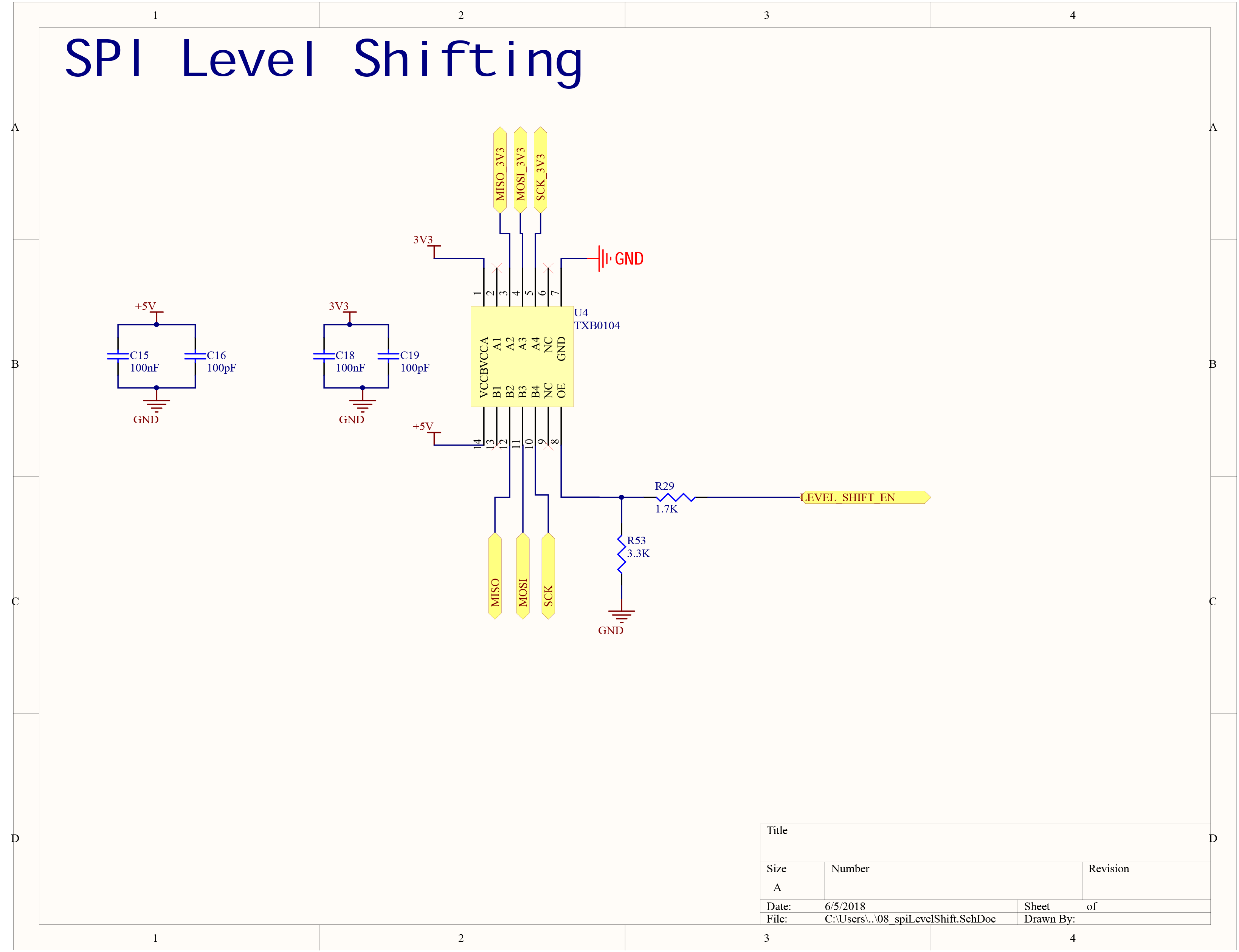 SPI Level Shifter
